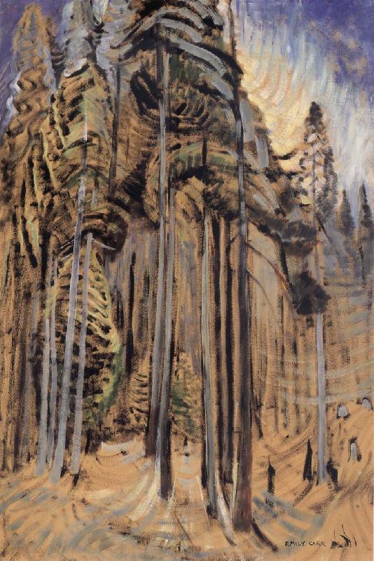 Emily Carr Forest Edge and Sky oil painting image